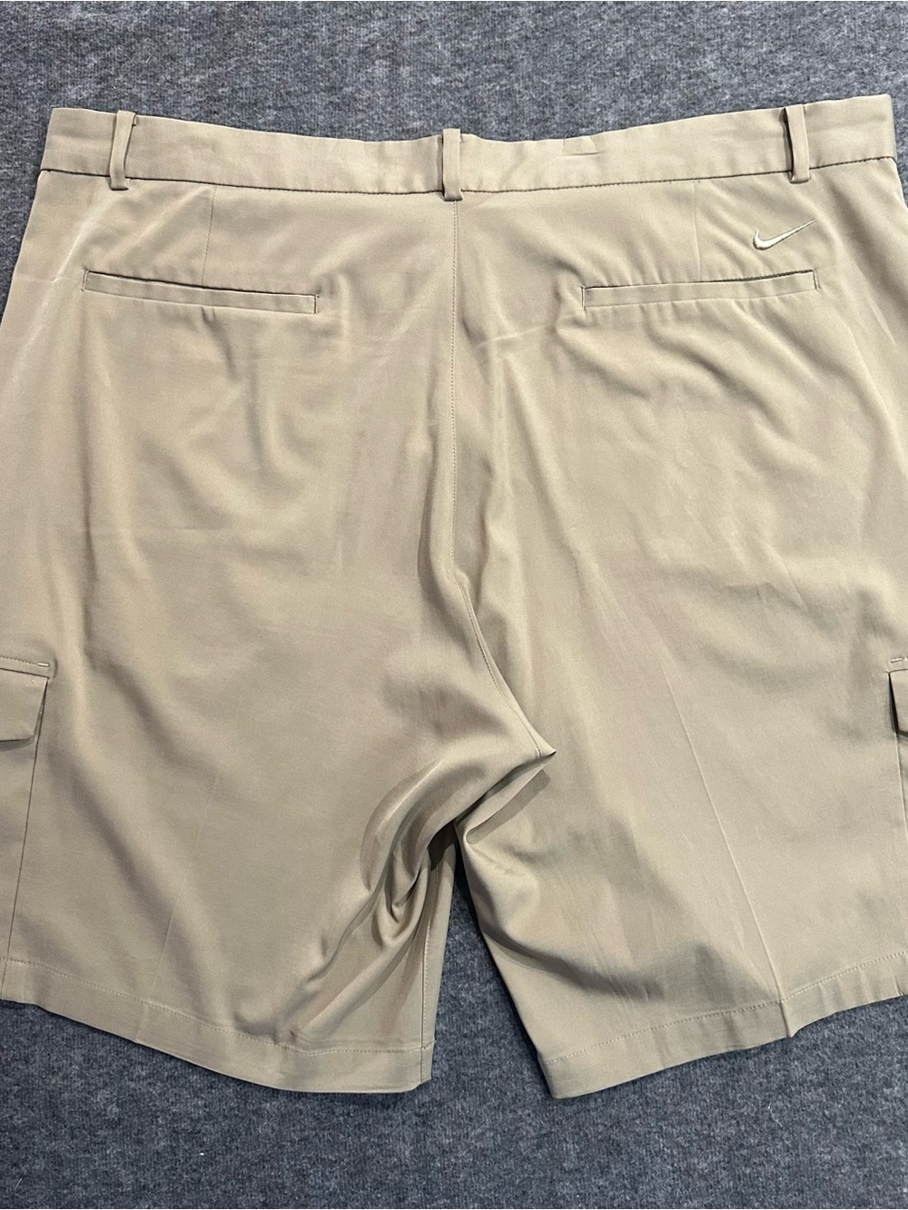 Nike Golf Dri-FIT Cargo Golf Shorts Khaki Beige Performance Men's Size 40 - Picture 6 of 6